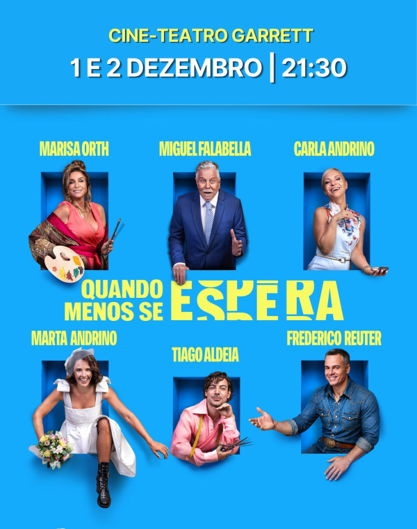 Teatro "Quando Menos se Espera"