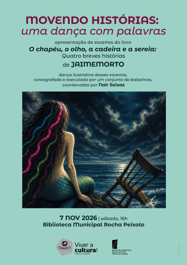 Apresentação do livro "O chapéu, o olho, a cadeira e a sereia: quatro breves histórias"