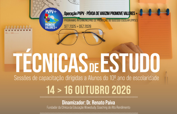 Câmara Municipal dinamiza capacitação sobre técnicas de estudo