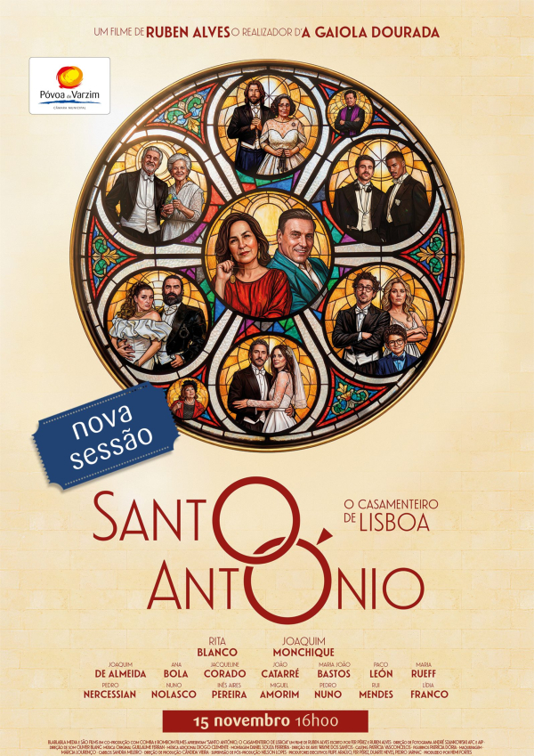 Cinema "Santo António, o Casamenteiro de Lisboa": nova sessão