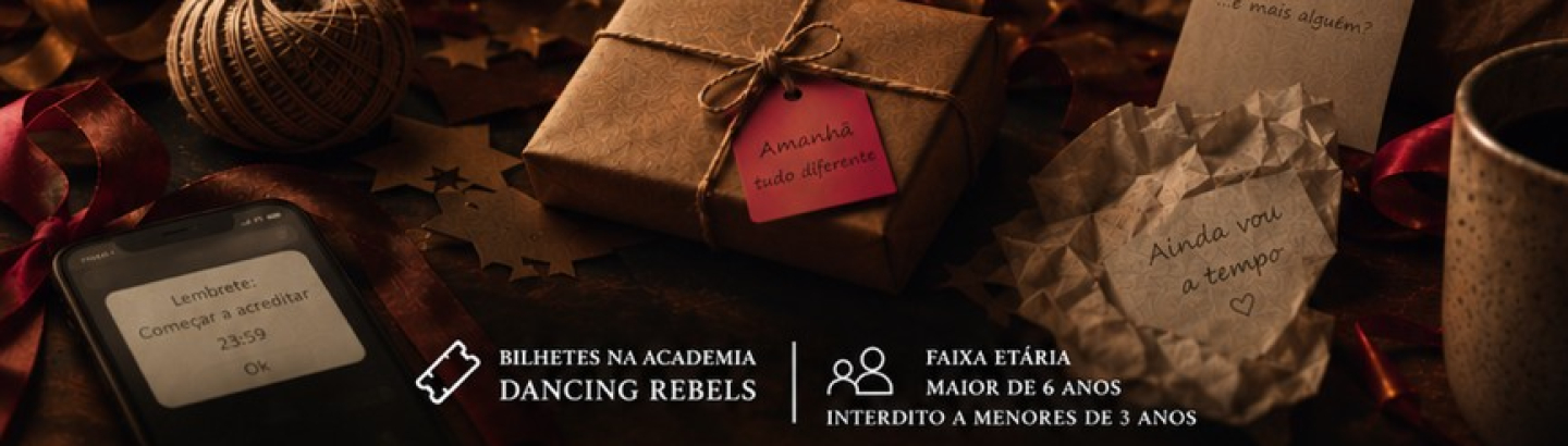 Espetáculo de dança “23:59 (falta um minuto para o Natal)”