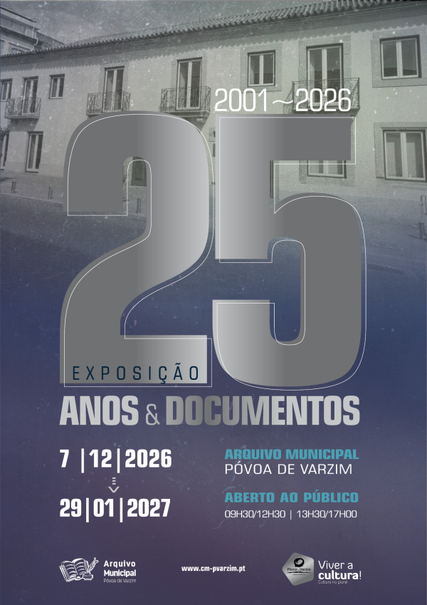 Exposição “25 anos & 25 documentos”