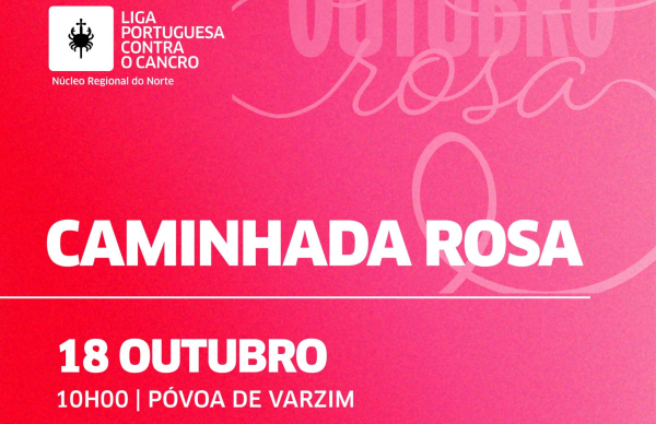 Junte-se à Caminhada Rosa na Póvoa de Varzim