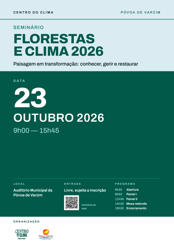 Seminário Florestas e Clima 2026
