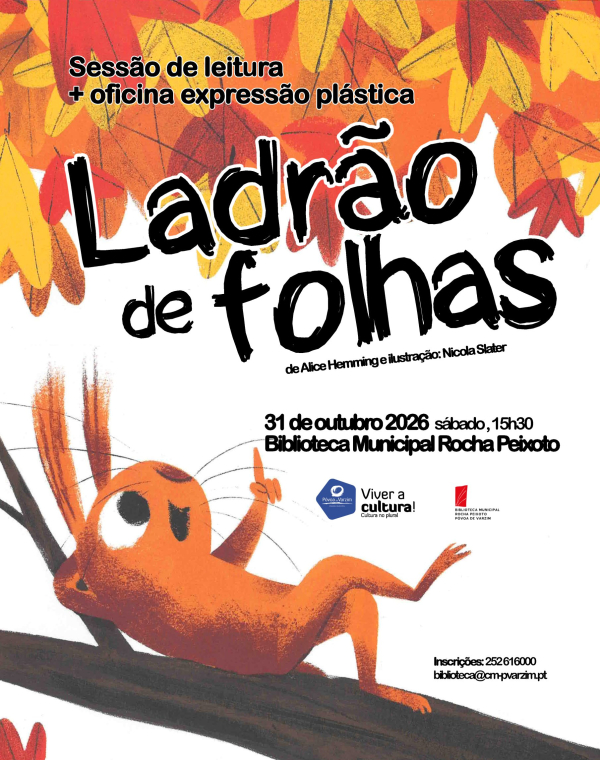 Sessão de leitura e Oficina de expressão plástica